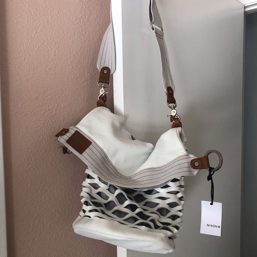 Genuine Leather Hobo Shoulder Bag
